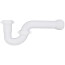 1-1/2" PVC P-Trap w/ Solvent Weld Marvel