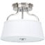 Arden 2 Light 14" Semi-Flush Convertible