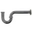 1-1/4" Chrome Plated Brass P-Trap, 20 GA L/CO