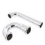1-1/4" Chrome Plated Brass P-Trap, 17 GA L/CO