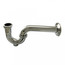 1-1/4" Chrome Plated Brass P-Trap, 20 GA W/CO