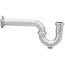1-1/4" Chrome Plated Brass P-Trap, 17 GA W/CO, P38010