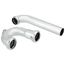 1-1/4" Chrome Plated Brass P-Trap, 17 GA W/CO, P38010