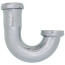 1-1/2" J-Bend w/ Capture Brass Nuts, 17 GA (Chrome Plated), P38112