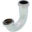 1-1/2" J-Bend w/ Capture Brass Nuts, 17 GA (Chrome Plated), P38112