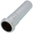1-1/2" x 8", 20 GA, CP Slip Joint Tailpiece (Zinc Nuts)