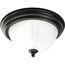 1 Light Melon 11-3/8" Close-to-Ceiling