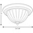 2 Light Melon 13-1/4" Close-to-Ceiling