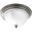 2 Light Melon 13-1/4" Close-to-Ceiling