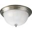 3 Light Melon 15-1/4" Close-to-Ceiling