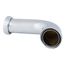 2" x 5" x 7" Closet Flush Elbow w/Nuts, 20 Gauge