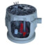 1/2 HP Sewage Pump System - 115v - 2" Discharge - 24" x 24" Basin w/  ALM-2W & Vertical Float