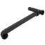 1-1/2" Adjustable Black Plastic Slip-Joint End Outlet Waste