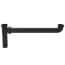 1-1/2" Adjustable Black Plastic Slip-Joint End Outlet Waste