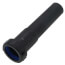 1-1/4" x 6" Black Plastic Slip Joint Extension Tube