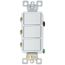 P3RW - Broan P3RW - 3-Function Rocker Switch (White)