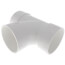 6" PVC DWV Sanitary Tee