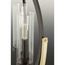 Evoke 5 Light Antique Bronze Clear Glass Luxe Chandelier Light