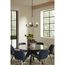 Riley 5 Light Brushed Nickel Clear Glass New Traditional Chandelier Light