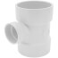 4" x 4" x 2" PVC DWV Sanitary Tee