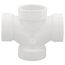 1-1/2" PVC DWV Double Sanitary Tee