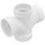 2" PVC DWV Double Sanitary Tee