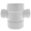 4" x 2" PVC DWV Double Sanitary Tee