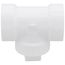 1-1/2" PVC DWV Cleanout Tee w/ Standard Plug