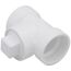 1-1/2" PVC DWV Cleanout Tee w/ Standard Plug