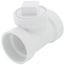 2" PVC DWV Cleanout Tee w/ Standard Plug