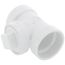 2" PVC DWV Cleanout Tee w/ Standard Plug