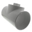 8" PVC DWV Cleanout Tee w/ Standard Plug