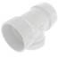 3" PVC DWV Flush Cleanout Tee w/ Cleanout Plug