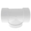 4" PVC DWV Flush Cleanout Tee w/ Cleanout Plug