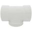 4" PVC DWV Flush Cleanout Tee w/ Cleanout Plug