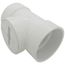 4" PVC DWV Flush Cleanout Tee w/ Cleanout Plug