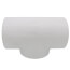 6" PVC DWV Flush Cleanout Tee w/ Cleanout Plug