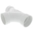 3" PVC DWV 2-Way Cleanout Tee