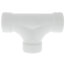 3" PVC DWV 2-Way Cleanout Tee
