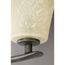 Bravo 3 Light Brushed Nickel Etched Glass Modern Chandelier Light