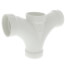 2" PVC DWV Double Fixture Fitting