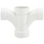 2" x 2" x 1-1/2" x 1-1/2" PVC DWV Double Fixture Fitting