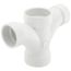 2" x 2" x 1-1/2" x 1-1/2" PVC DWV Double Fixture Fitting
