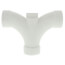 3" x 2" x 3" x 3" PVC DWV Double Fixture Fitting