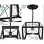 Briarwood 1 Light Textured and Cerused Black Farmhouse Style Hanging Mini-Pendant Light