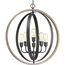 Conestee 6 Light Graphite Farmhouse Pendant Light