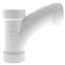 1-1/2" PVC DWV Wye and 45° Elbow Combo