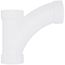 2" PVC DWV Wye and 45° Elbow Combo