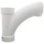 4" PVC DWV Wye and 45° Elbow Combo