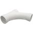 4" PVC DWV Wye and 45° Elbow Combo